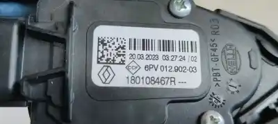 Автозапчасти б/у педаль газа за renault clio v (b7_) 1.5 blue dci 100 (b7ad) ссылки oem iam 180108467r  