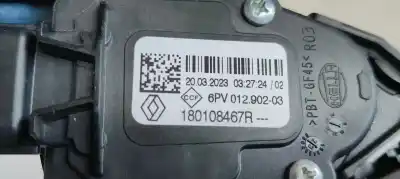 Автозапчастина б/у педаль акселератора для renault clio v (b7_) 1.5 blue dci 100 (b7ad) посилання на oem iam 180108467r  