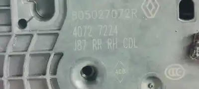 Автозапчастина б/у замок заднього правого дверя для renault captur i (j5_, h5_) 1.2 tce 120 посилання на oem iam 805027072r  