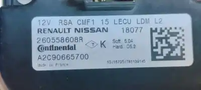 Автозапчасти б/у блок управления ксеноновыми фарами за renault captur i (j5_, h5_) 1.2 tce 120 ссылки oem iam 260558608r  