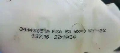 Second-hand car spare part rear left seat belt for citroen c4 cactus 1.2 vti 82 oem iam references 34143651a  