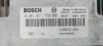 Second-hand car spare part ecu engine control for renault scenic ii emotion oem iam references 0281011776  