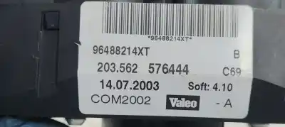 Second-hand car spare part multifunction switch for citroen c3 pluriel 1.4 oem iam references 96488214xt  