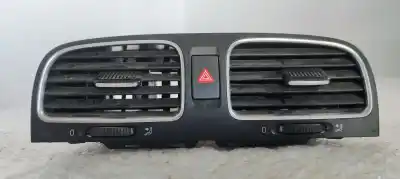 Second-hand car spare part Air Ventilation Grille for VOLKSWAGEN GOLF VI (5K1) 1.6 TDI DPF OEM IAM references 5K0819728N  
