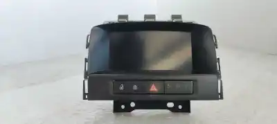 Peça sobressalente para automóvel em segunda mão DISPLAY GPS / MULTIMÍDIA por OPEL ASTRA J LIM.  Referências OEM IAM 95247248  