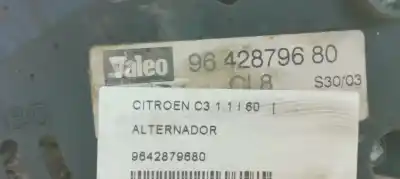 Second-hand car spare part alternator for citroen c3 i (fc_, fn_) 1.1 i oem iam references 9642879680  