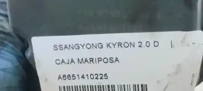 Автозапчасти б/у бабочка коробка за ssangyong kyron 2.0 ссылки oem iam a6651410225  