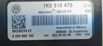 Second-hand car spare part electronic module for volkswagen eos (1f7) 2.0 tdi oem iam references 1k0919475  