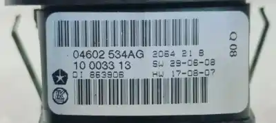 Second-hand car spare part left front power window switch for dodge journey 2.0 16v crd cat oem iam references 04602534ag  