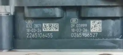 Автозапчасти б/у абс за renault captur i (j5_, h5_) 1.2 tce 120 ссылки oem iam 0265956527  