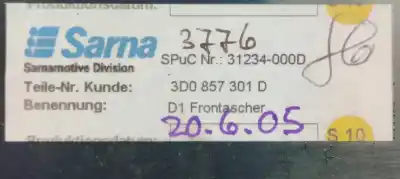 Автозапчасти б/у аудиосистема / радио cd за volkswagen phaeton (3d2/3d8) 3.0 v6 tdi dpf ссылки oem iam 3d0035007ab  