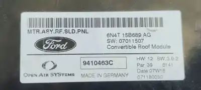 Second-hand car spare part electronic module for ford focus cabrio (ca5) 2.0 cat oem iam references 6n4t15b689ag  