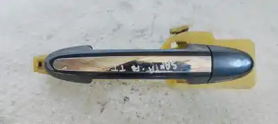 Peça sobressalente para automóvel em segunda mão puxador exterior traseiro esquerdo por hyundai santa fe (bm) 2.2 crdi cat referências oem iam 