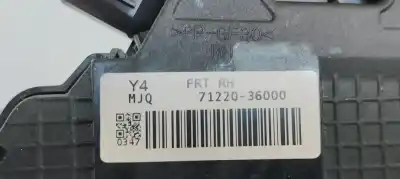 Автозапчасти б/у замок передней правой двери за ssangyong rexton w 2.2 td ссылки oem iam 7122036000  