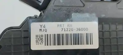 Автозапчастина б/у замок передній праві двері для ssangyong rexton 2.2 xdi 180 fap посилання на oem iam 7122036000  