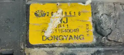 Second-hand car spare part rear left window regulator for daewoo lacetti cdx oem iam references 96549518  