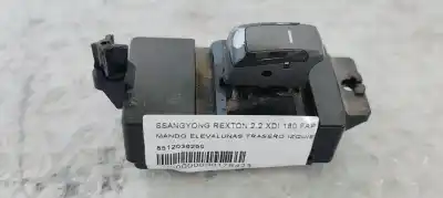 Автозапчасти б/у управление задними левыми стеклами за ssangyong rexton w 2.2 td ссылки oem iam 8512036250  