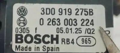 Pezzo di ricambio per auto di seconda mano sensori di parcheggio per volkswagen phaeton (3d2/3d8) 3.0 v6 tdi dpf riferimenti oem iam 3d0919275b   Pezzo di ricambio per auto di seconda mano sensori di parcheggio per volkswagen phaeton (3d2/3d8) 3.0 v6 tdi dpf riferimenti oem iam 3d0919275b