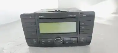 Second-hand car spare part audio system / radio cd for skoda octavia combi (1z5) 2.0 tdi oem iam references 1z0035161c