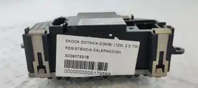 Автозапчастина б/у стійкість на нагревання для skoda octavia combi (1z5) 2.0 tdi посилання на oem iam 3c0907521b  