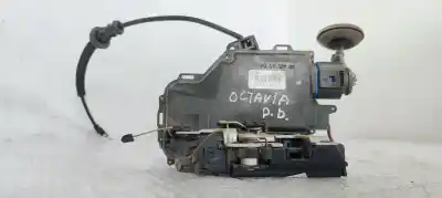Автозапчастина б/у замок передній праві двері для skoda octavia combi (1z5) 2.0 tdi посилання на oem iam 3d1837016ac  