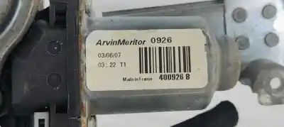Peça sobressalente para automóvel em segunda mão elevador de vidros dianteiro direito por nissan note (e11e) 1.5dci 90 fap referências oem iam 400926b  