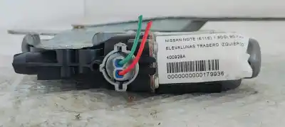 Second-hand car spare part rear left window regulator for nissan note (e11e) 1.5dci 90 fap oem iam references 400928a  