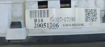 Second-hand car spare part dashboard for kia picanto 1.1 cat oem iam references 9400707090  