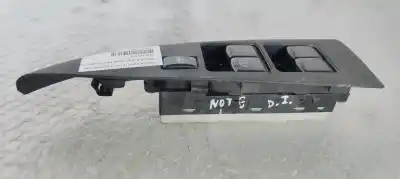 Peça sobressalente para automóvel em segunda mão botão / interruptor elevador vidro dianteiro esquerdo por nissan note (e11e) 1.5dci 90 fap referências oem iam 254019u10b  