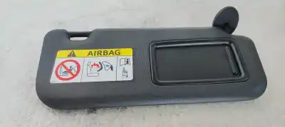 Peça sobressalente para automóvel em segunda mão para-sol direito por toyota corolla (e21) zwe219l-dhxnbw(6h) referências oem iam   