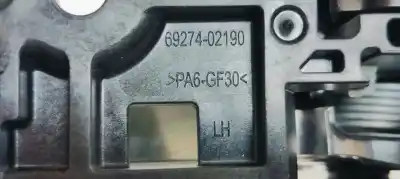 Second-hand car spare part interior left front handle for toyota corolla (e21) zwe219l-dhxnbw(6h) oem iam references 6927402190  