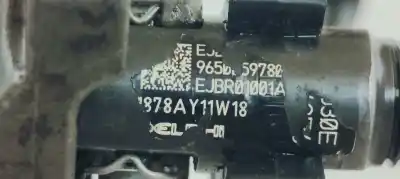 Peça sobressalente para automóvel em segunda mão injetor por citroen c3 1.4 hdi exclusive referências oem iam 9650059780  