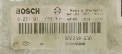 Second-hand car spare part ecu engine control for renault scenic ii emotion oem iam references 0281011776  