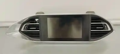 Second-hand car spare part multifunction display for peugeot 308 1.6hdi 92 fap oem iam references 9811486280