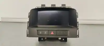 Peça sobressalente para automóvel em segunda mão DISPLAY GPS / MULTIMÍDIA por OPEL ASTRA J LIM.  Referências OEM IAM 95247248  