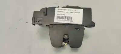 Second-hand car spare part trunk lock for peugeot 308 1.6hdi 92 fap oem iam references 9804762080