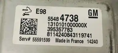 Second-hand car spare part ecu engine control for opel astra j lim. 1.6 cdti dpf oem iam references 55484738  