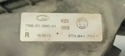 Автозапчасти б/у правая противотуманная фара за skoda superb combi (3t5) 2.0 tdi 140 fap ссылки oem iam 3t0941700c  