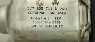 Автозапчасти б/у мотор заднего стеклоочистителя за skoda superb combi (3t5) 2.0 tdi 140 fap ссылки oem iam 5j7955711b  