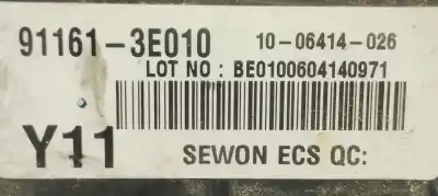 Second-hand car spare part fuse box unit for kia sorento 2.5 crdi ex oem iam references 911613e010  