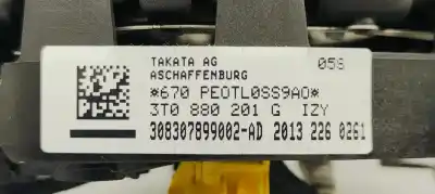 Автозапчастина б/у передня ліва подушка безопасности для skoda superb combi (3t5) 2.0 tdi 140 fap посилання на oem iam 3t0880201g  