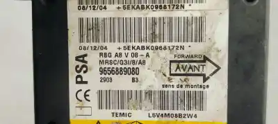 Peça sobressalente para automóvel em segunda mão centralina de airbag por citroen c3 1.4 premier referências oem iam 9656889080  