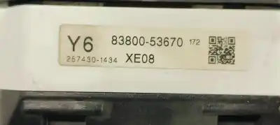Pezzo di ricambio per auto di seconda mano pannello degli strumenti per lexus is200 (ds2/is2) 2.2 d-cat riferimenti oem iam 8380053670  