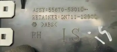 İkinci el araba yedek parçası havalandirma izgarasi için lexus is200 (ds2/is2) 2.2 d-cat oem iam referansları 5567053010  