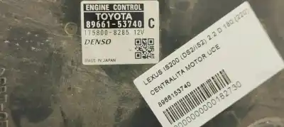 Автозапчастина б/у ебу контролер двигуна для lexus is200 (ds2/is2) 2.2 d-cat посилання на oem iam 8966153740  