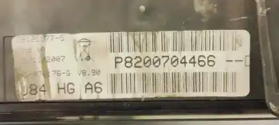 Peça sobressalente para automóvel em segunda mão quadrante por renault scenic ii emotion referências oem iam p8200704466d  