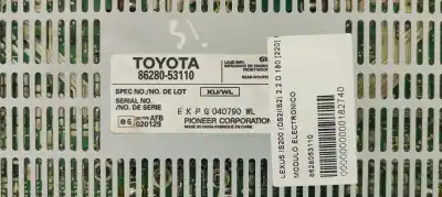 Автозапчастина б/у електронний модуль для lexus is200 (ds2/is2) 2.2 d-cat посилання на oem iam 8628053110  