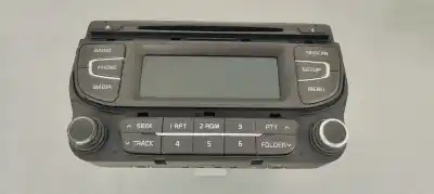 Автозапчастина б/у аудіо система / радіо cd для kia pro cee´d (ed) 1.4 cvvt посилання на oem iam 96170a2100wk  