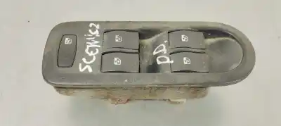 Peça sobressalente para automóvel em segunda mão botão / interruptor elevador vidro dianteiro esquerdo por renault scenic ii emotion referências oem iam 156018070