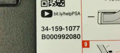 Second-hand car spare part electronic module for citroen c3 1.2i 82 oem iam references 341591077  